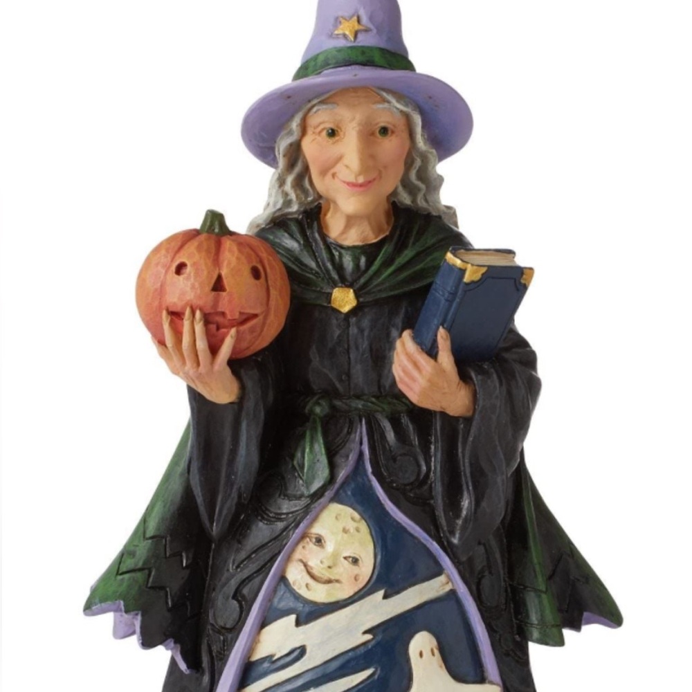 New Jim Shore Graveyard scene witch